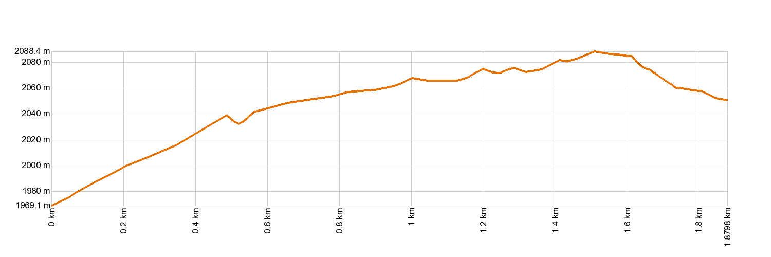 Altimetría 29. Degollada del Cedro